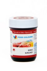 Gélová farba Food Colours - Bordová (35 g)
