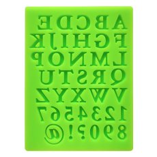 Forma silikonowa – Alfabet i cyfry