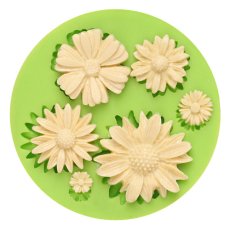 Forma silikonowa mix kwiatów