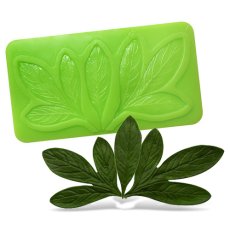 Forma silikonowa – Listki III (zestaw 3 wzorów)