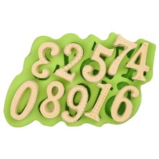 Silikonowa forma cyferki