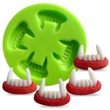 Silikónová formička upírie zuby