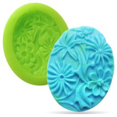 Forma silikonowa – Kwiatowy owal