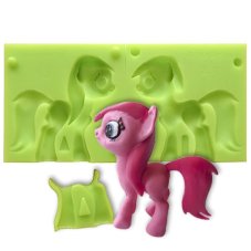 Silikónová formička – 3D Poník