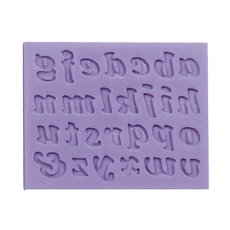 Forma silikonowa alfabet