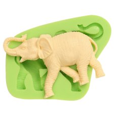 7ES 0022 Elephant Silicone Molds Fondant Mould for cake decorating