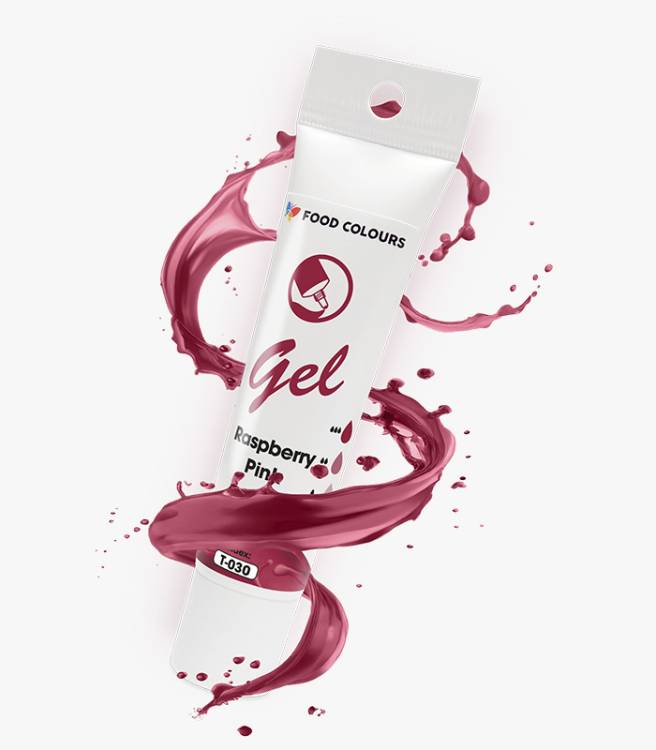 Barwnik spożywczy w żelu Food Colours - Raspberry Pink (30 g) Barwnik spożywczy w żelu Food Colours - Raspberry Pink (30 g)