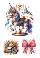 Jadalny wydruk Western party II
