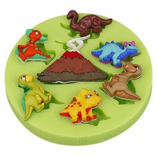 Silikonová formička Dinosauři