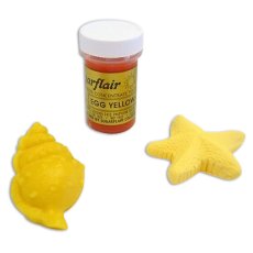 Gelová barva Sugarflair - Egg Yellow / Cream (25 g)