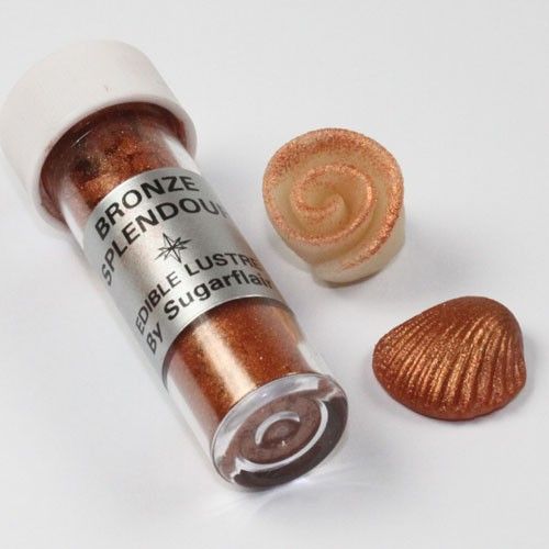 Jadalna farba proszkowa Sugarflair Bronze Splendour