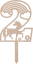 Dortový zápich Číslovka s Jednorožcem