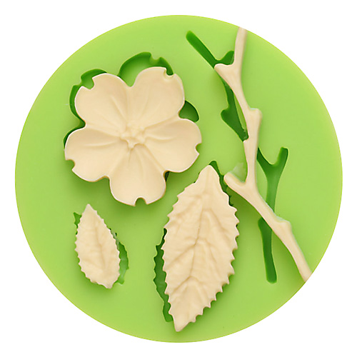 Forma silikonowa - gałązka jabłoni (Ø 60 mm)