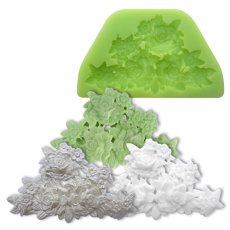 Forma silikonowa – Girlanda kwiatowa II