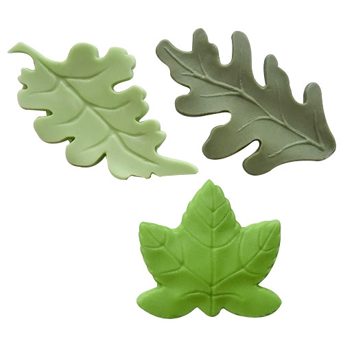 Forma silikonowa – Liście (zestaw 3 wzorów)