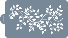 Cukrářská šablona (Stencil) Pnoucí lístky