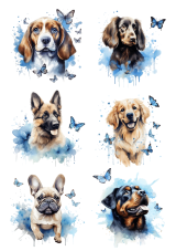 Jedlý tisk – Psí hrdinové a modří motýli