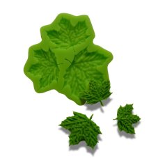 Silikónová formička – Listy (sada 3 motívov)