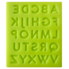 Forma silikonowa Alfabet profil okrągły