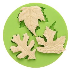 Forma silikonowa trzy liście