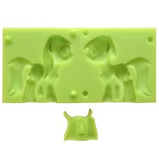 Silikónová formička – 3D Poník
