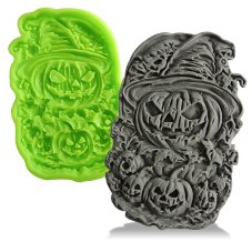 Silikónová formička – Strašidelná tekvica