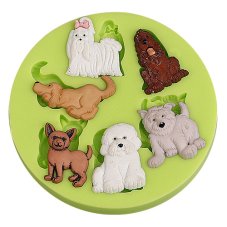 Silikonová formička pejsci