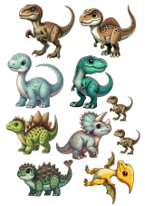 Jedlá tlač – Dino expedícia