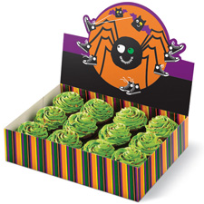 Papierová krabica na 12 muffinov Wilton – Halloween Edition