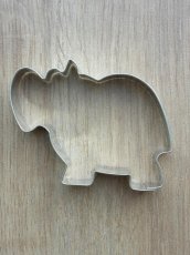 Foremka do wycinania ciastek w kształcie hipopotama