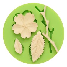 Silikónová formička - jabloňová vetvička (Ø 60 mm)