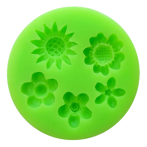 Forma silikonowa mix kwiatów