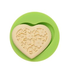 ES 1511 Love heart Silicone Molds for Fondant Cake Decorating