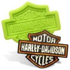 Forma silikonowa – znak Harley Davidson