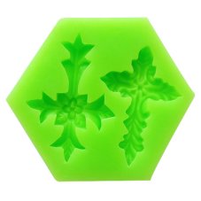 Forma silikonowa – Symbol duchowy: Dwa krzyże
