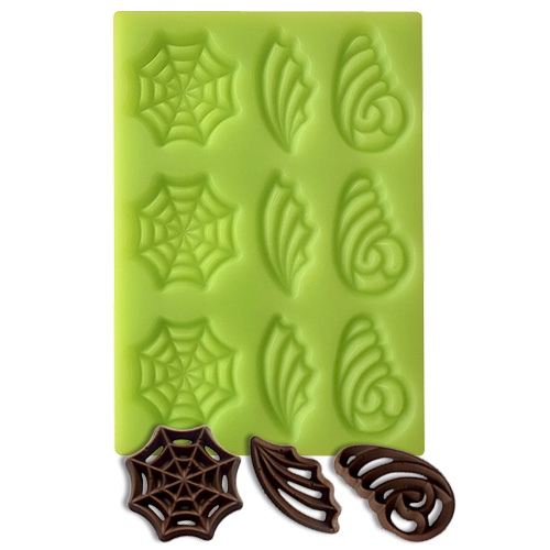 Forma silikonowa – Filigrany czekoladowe IV