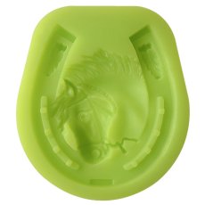 Forma silikonowa podkowa z głową konia