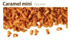 Čokoládové hobliny karamelové mini (80 g)