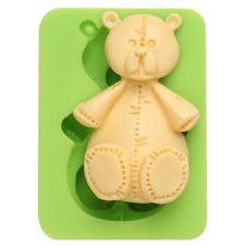 7ES 0003 Animal Mould Teddy Bear Fondant Silicone Molds for cake decorating