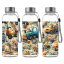 Butelka sportowa z Tritanu - Koparki i traktory (500 ml)
