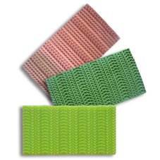 Silikónová formička – reliéf Pletený vzor III