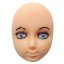 Forma silikonowa głowa twarz kobiety