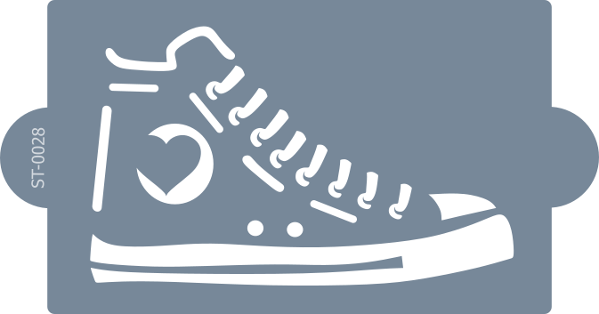 Cukrářská šablona (Stencil) Teniska