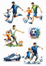 Jedlý tisk – Fotbal s tátou: Společné okamžiky