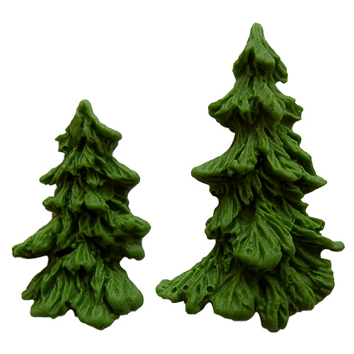 Forma silikonowa dwie choinki