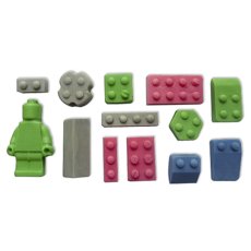 Forma silikonowa LEGO – klocki i ludzik