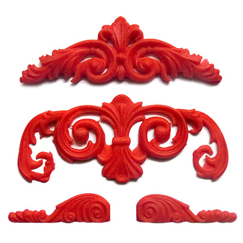 Forma silikonowa – Ornamenty III