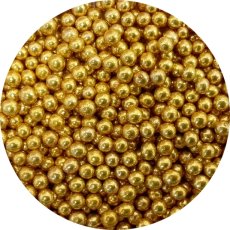 cukrove perly zlate male 50 g