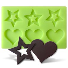 Silikónová formička – Čokoládové ozdoby