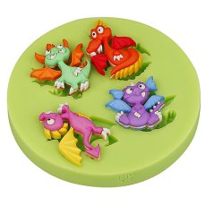 Silikonowa forma smoki